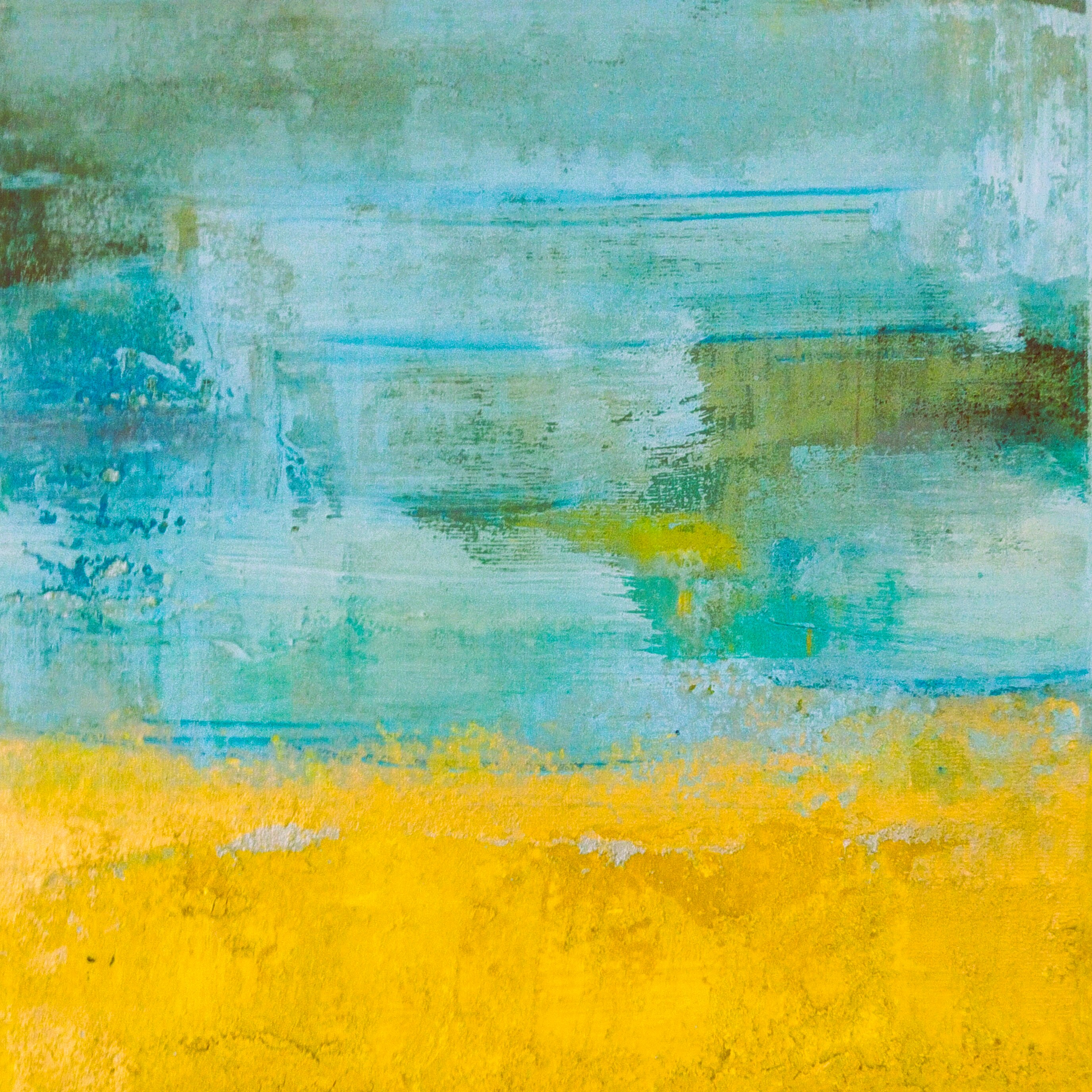 Peinture d'Anne Anderruthy, série des carrés (5)