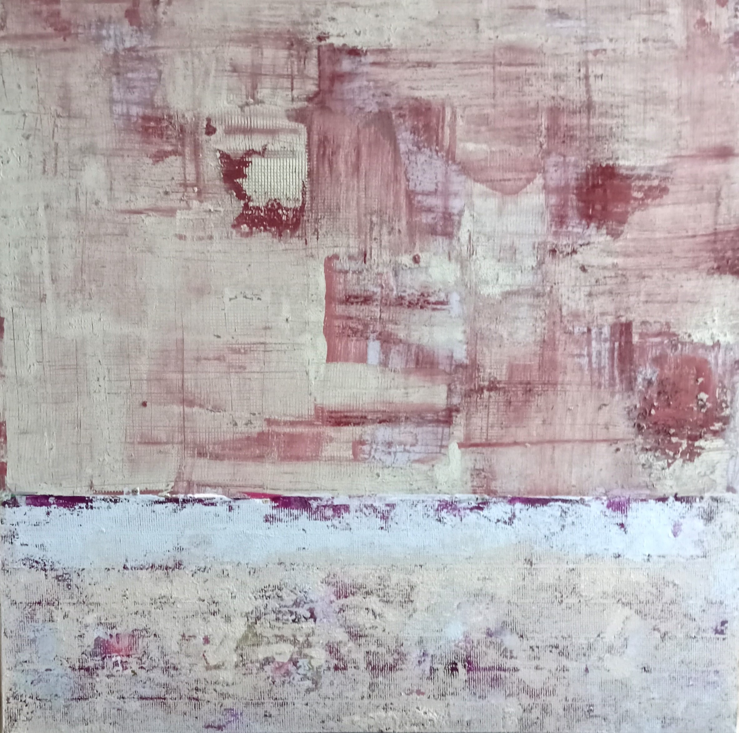 Peinture d'Anne Anderruthy, série des carrés (7)