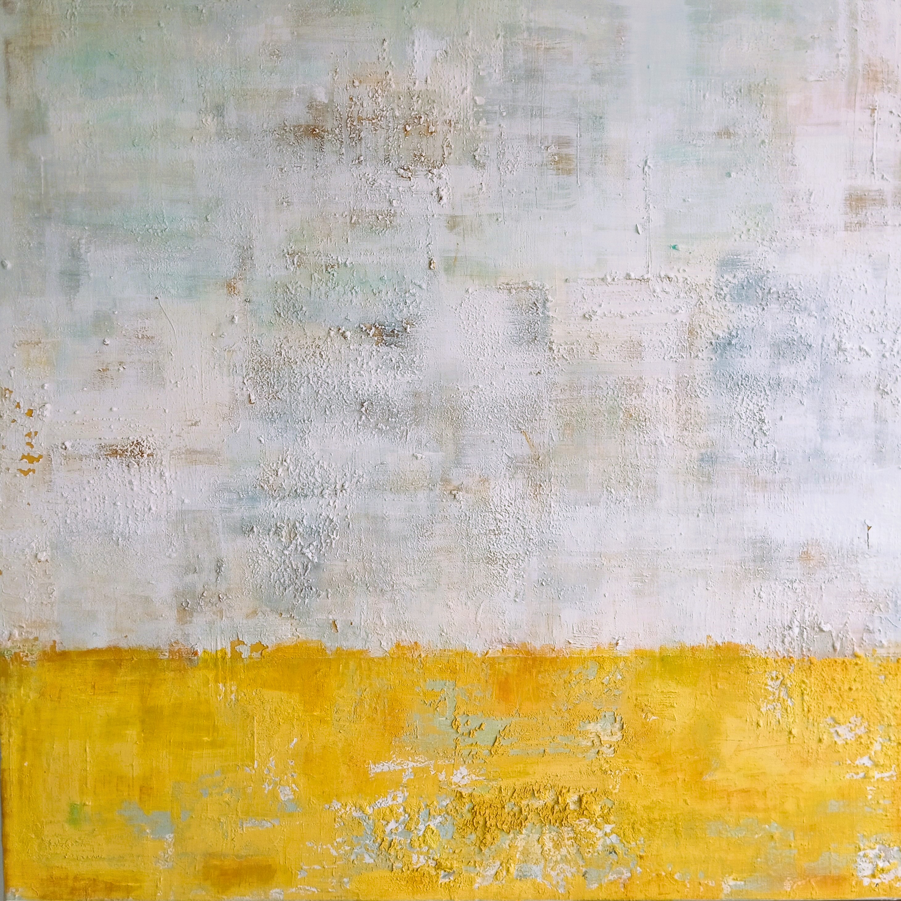 Peinture d'Anne Anderruthy, série des carrés (9)